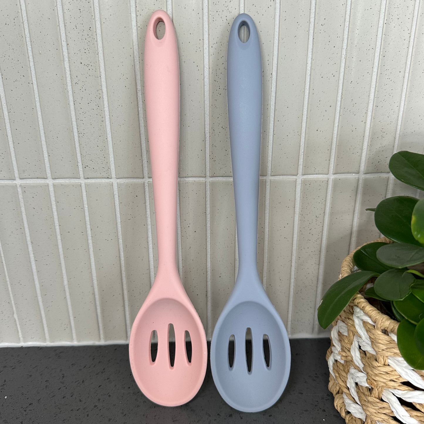 slotted straining spoon